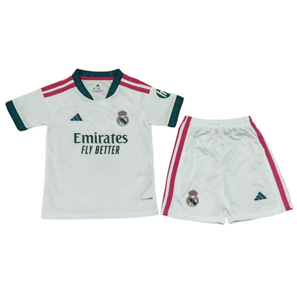Real Madrid Dziecięcy Komplet domowy – koszulka + spodenki 2026/27
