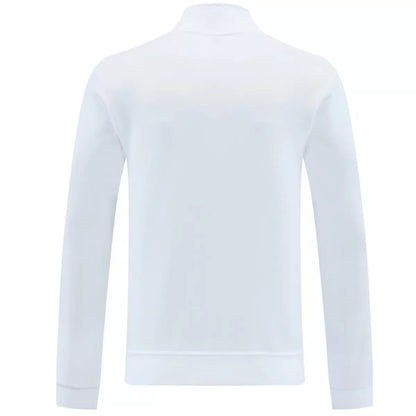 Real Madrid Pre-Match-Jacke Weiß 2026/27