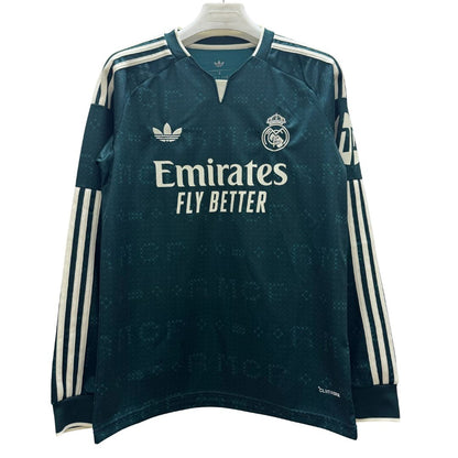 Real Madrid Koszulka Wyjazdowa Długi rękaw 2026/27