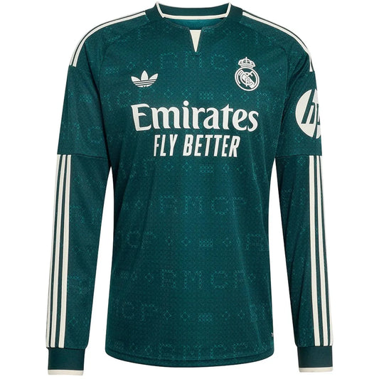 Real Madrid Koszulka Wyjazdowa Długi rękaw 2026/27
