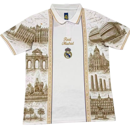 Real Madrid Styl vintage Koszulka Polo 2026/27