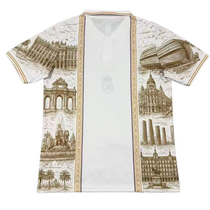 Real Madrid Styl vintage Koszulka Polo 2026/27