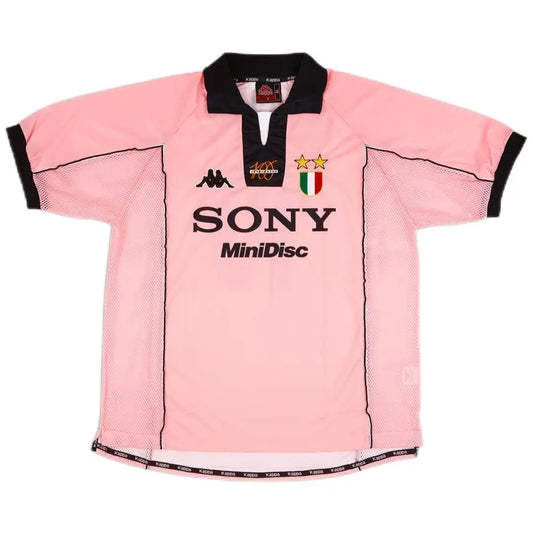 Zidane #21 Juventus Koszulka retro wyjazdowa 1997/98