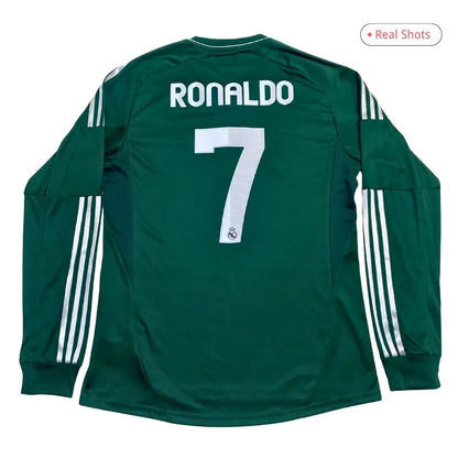 Ronaldo #7 Real Madrid Koszulka retro trzecia z długim rękawem 2012/13