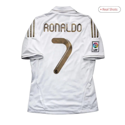 RONALDO #7 Real Madrid Koszulka retro domowa 2011/12