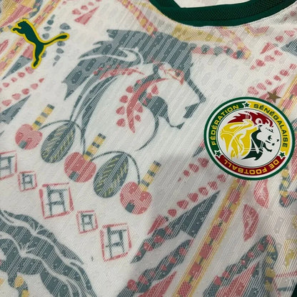 Senegal Koszulka Domowa Wersja zawodnicza – Mundial 2026