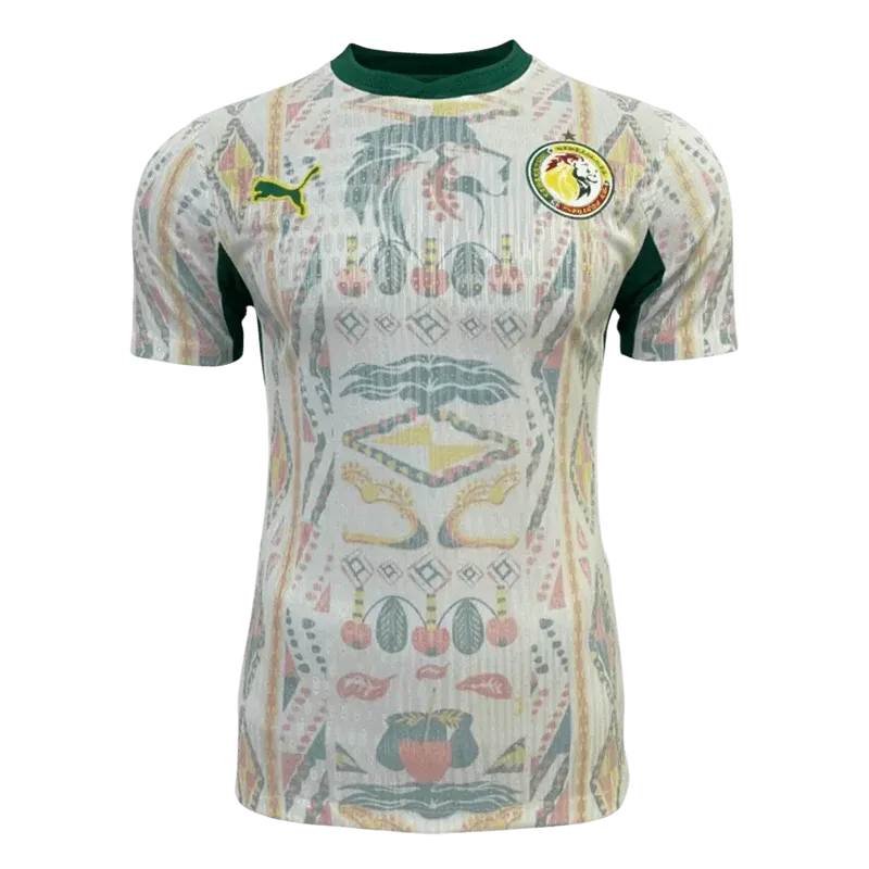 Senegal Koszulka Domowa Wersja zawodnicza – Mundial 2026