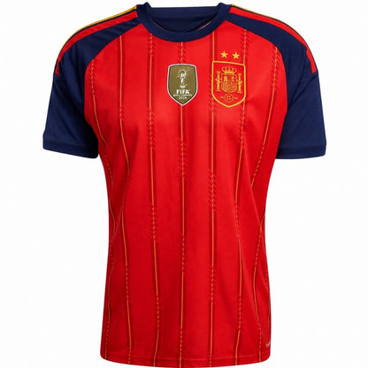 Hiszpania Koszulka Domowa Bez logo – Mundial 2026