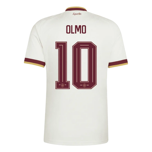 OLMO #10 Hiszpania Koszulka Wyjazdowa Wersja zawodnicza – Mundial 2026