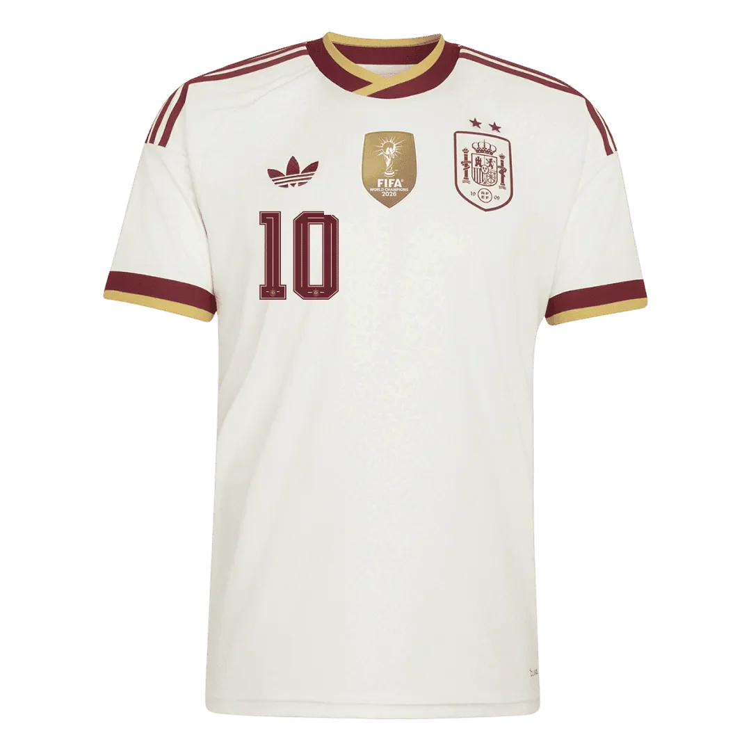 OLMO #10 Hiszpania Koszulka Wyjazdowa Wersja zawodnicza – Mundial 2026