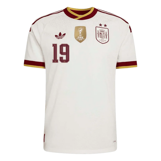 LAMINE YAMAL #19 Hiszpania Koszulka Wyjazdowa – Mundial 2026