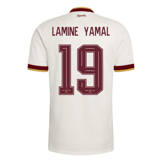 LAMINE YAMAL #19 Hiszpania Koszulka Wyjazdowa Wersja zawodnicza – Mundial 2026