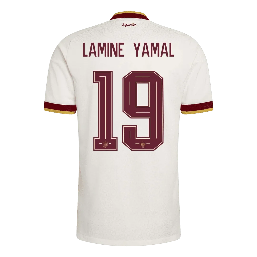 LAMINE YAMAL #19 Hiszpania Koszulka Wyjazdowa – Mundial 2026