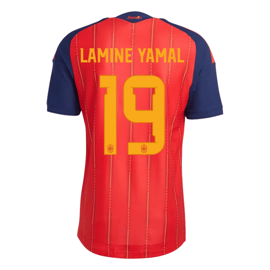 LAMINE YAMAL #19 Hiszpania Koszulka Domowa – Mundial 2026