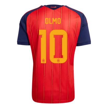 OLMO #10 Hiszpania Koszulka Domowa Wersja zawodnicza – Mundial 2026