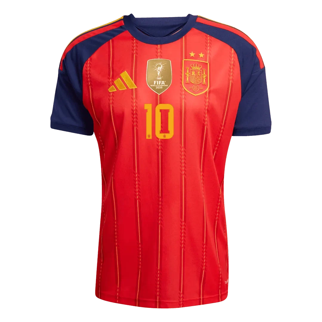 OLMO #10 Hiszpania Koszulka Domowa – Mundial 2026
