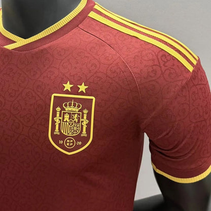 Hiszpania Koszulka Edycja specjalna Dwie gwiazdki Wersja zawodnicza Czerwona – Mundial 2026