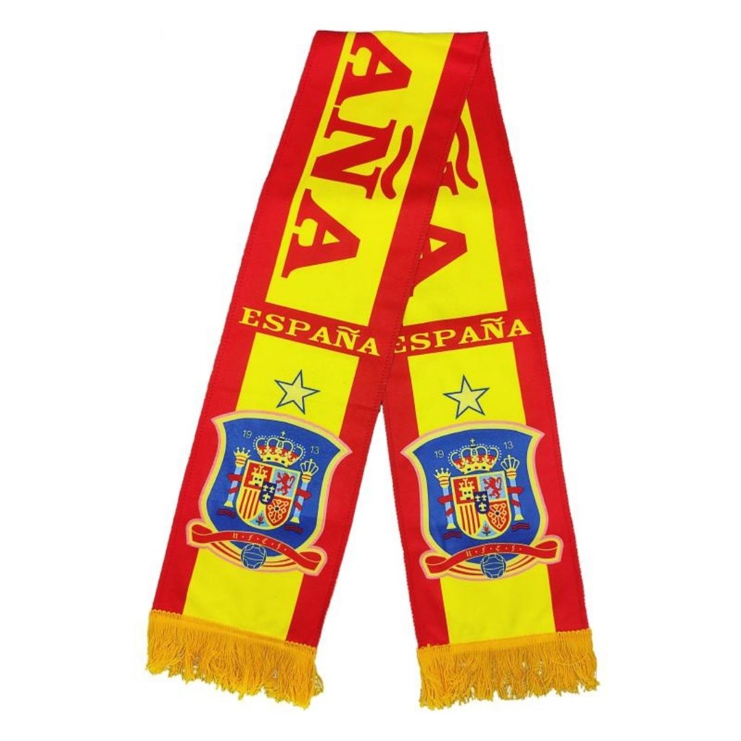 Spanien Fan-Schal – Rot-Gelb