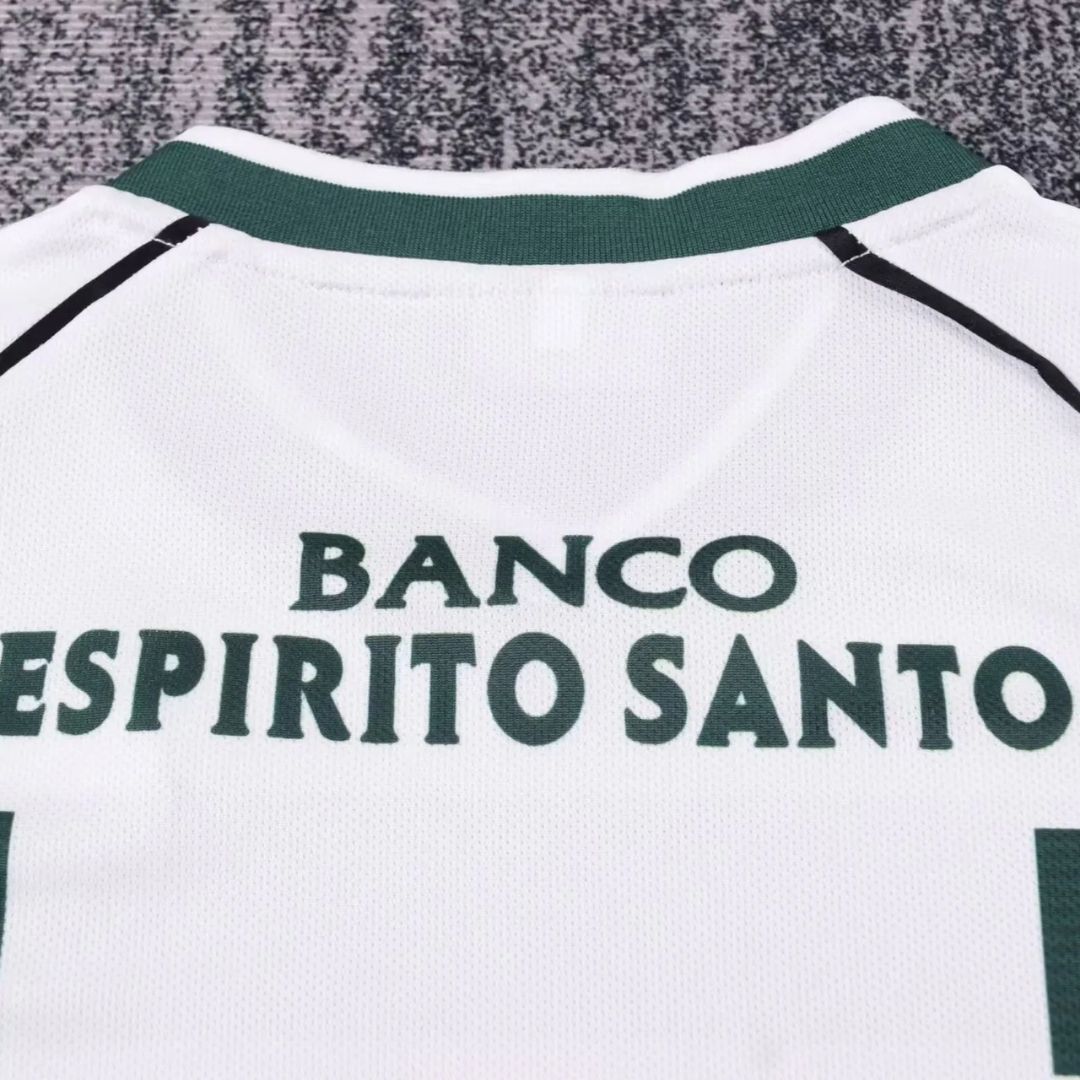 Sporting CP Dziecięcy Komplet domowy – koszulka + spodenki 2001/03