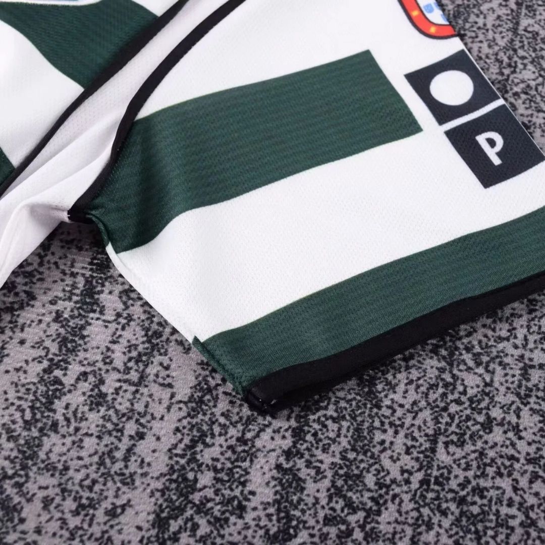 Sporting CP Dziecięcy Komplet domowy – koszulka + spodenki 2001/03