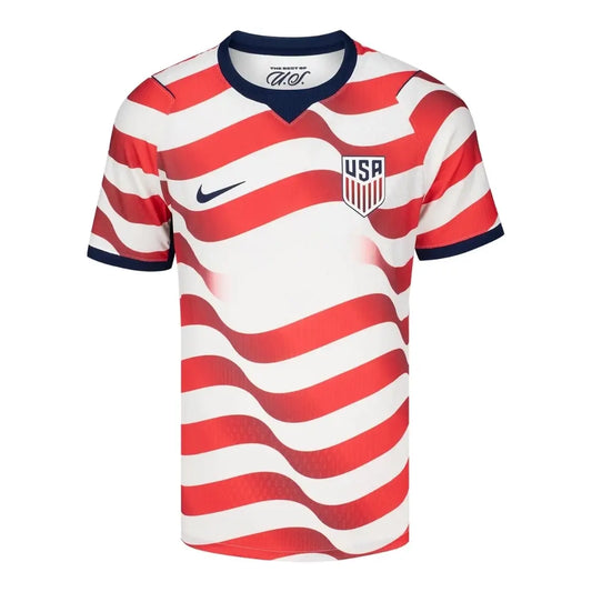USA Stripes Koszulka Domowa Wersja zawodnicza – Mundial 2026