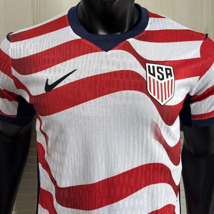 USA Stripes Koszulka Domowa Wersja zawodnicza – Mundial 2026